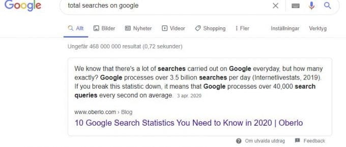 sökmotor google